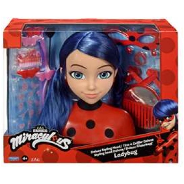 MIRACULOUS veidošanas galva Ladybug Deluxe, 50247
