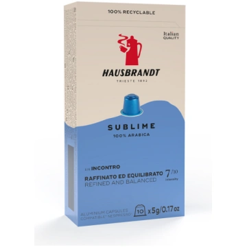 Kafijas kapsulas Hausbrandt Sublime (Nespresso) 10