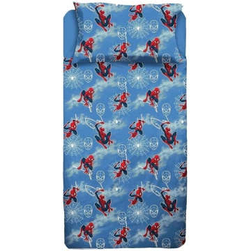 Spiderman Vienvietīga plakana loksne Flat Sheet Fi