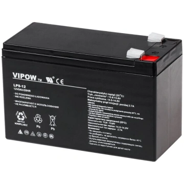 12V 9Ah akumulators :: Želejas :: 12 Volti, 9 ampē