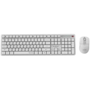 Gembird Keyboard and mouse desktop set, silent key