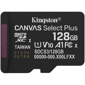 Kingston MEMORY MICRO SDXC 128GB UHS-I/SDCS3/128GB