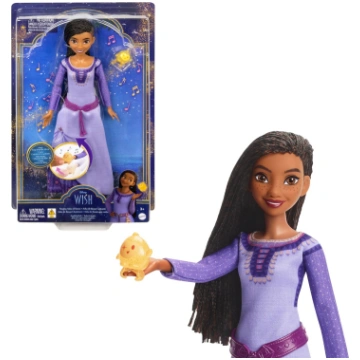 Disney"s lelle dziedošā Aša no Rosas animācijas mū