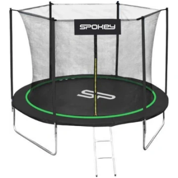 Lietots - Batuts Spokey Jumper II, 305 cm, ar kāpn