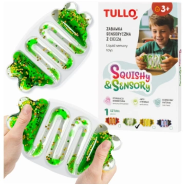 Tullo 707 Zabawka sensoryczna z cieczą squishy zie