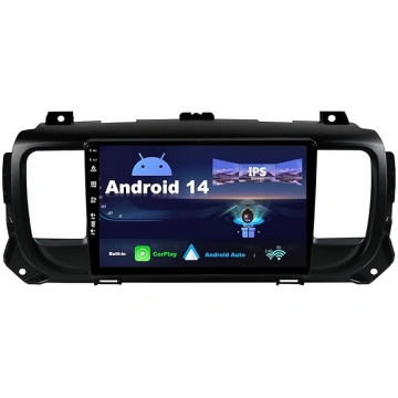 SXAUTO Android 14 IPS auto radio Citroen Jumpy 3 /