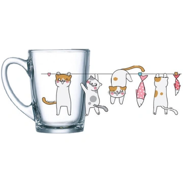 Luminarc New Morning Cats krūze, 320 ml