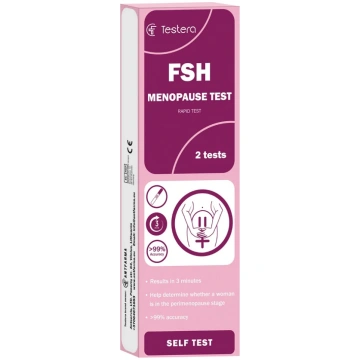Testera Tests menopauzes noteikšanai (urīnā), 2 gb
