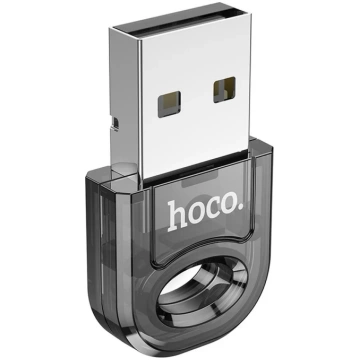 USB A Bluetooth Adapter Hoco UA28 Transparent Blac
