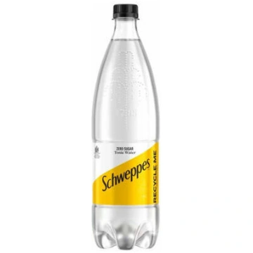 B/a gāzēts dzēriens Tonic Zero Sugar 1l, Schweppes