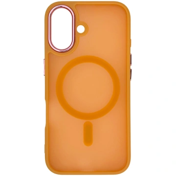 Magnetic Collection MagSafe iPhone 16 Case - Orang