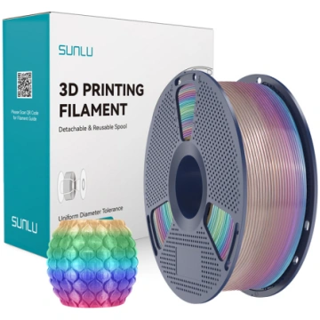Sunlu PLA Transparent (Rainbow) 04 Filament PLA T 