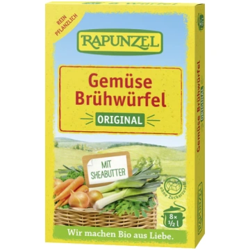 Rapunzel BIO dārzeņu buljona kubiņi "Original", 8 