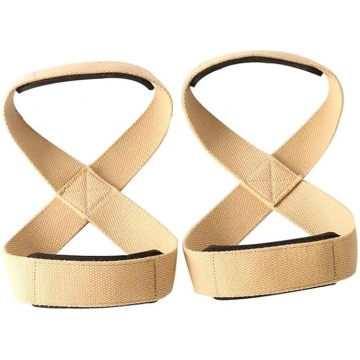 Lifting Straps – 2 gab. kokvilnas spēka trīscīņas