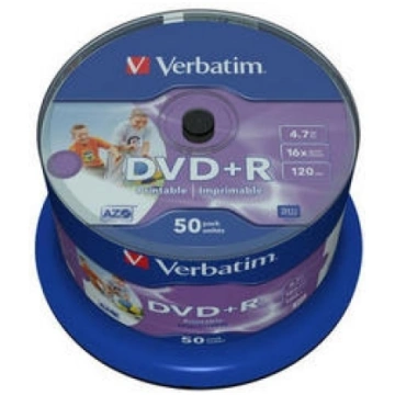 DVD+R AZO Verbatim 4.7GB 16x Wide Printable non ID