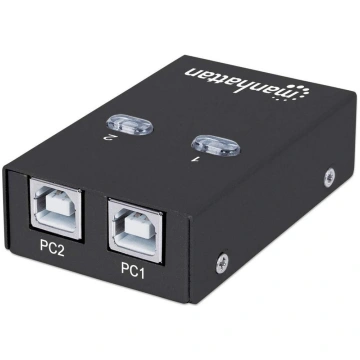 Manhattan USB-A Automatic Sharing Switch, 2x USB-B