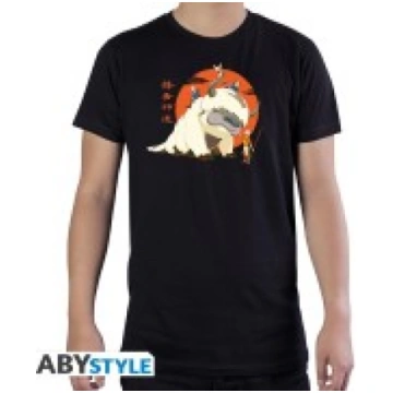 ABYstyle Avatar Appa T-shirt - L izmērs / Melns - 