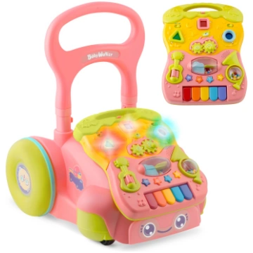 Ricokids RK-744 2-in-1 izglītojošs staigulis un pa