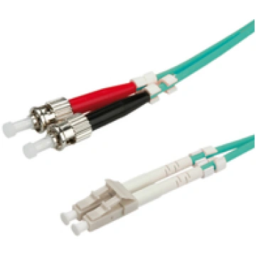 VALUE LWL-Kabel 50/125m OM3 LC/ST turkis 2m (21.99