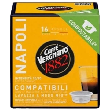 CAFFÈ VERGNANO NAPOLI - COMPOSTABILE CAFFÈ COMPATI