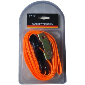 Ratchet tie down 0.45t, L=3.0m, width 25mm TOHO