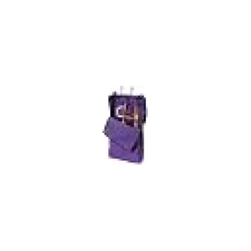 Tough 1 Bridle/Halter with 3 Prong Tack Rack, Purp