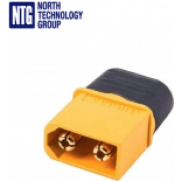 Amass XT60H-M DC 30A 500V 12AWG 2-Pin Male Connect