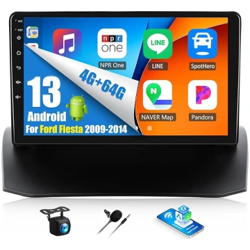 OiLiehu 4+64G Android 13 auto radio Ford Fiesta 20