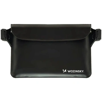 Wozinsky WWS-01 Waterproof PVC Waist Bag - Black 5
