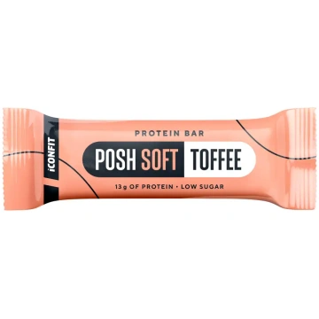 ICONFIT POSH SOFT Toffee proteīna batoniņš ar kara