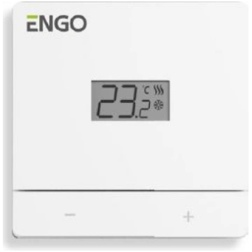 Telpas termostats ENGO, balts, 230V SIEMENS/ENGO 1