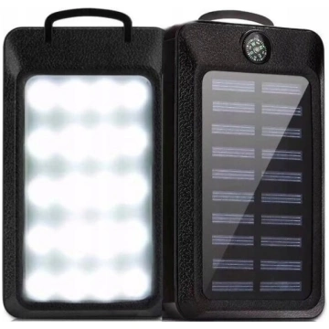 Power bank Saules enerģijas powerbanks 20000 mAh a