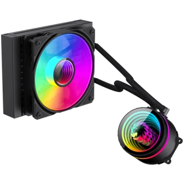 Gamemax CPU Liquid Cooler | ICEBURG 120 BK | Black