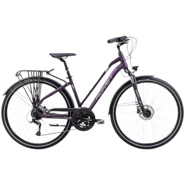 Velosipēds ROMET Gazela 6, violets-šampanieša krās