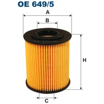 FILTRON Eļļas filtri OE 649/5