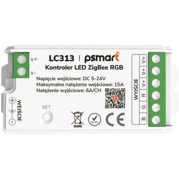 PSMART Mini ZigBee TUYA RGB LED lentes kontrolieri