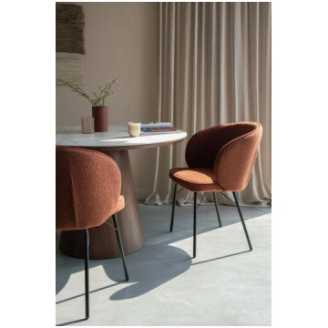 Joa Chair Terra Zuiver, DUTCH BONE, White