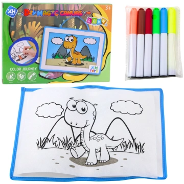 Galda Spēles - DIY Magic Canvas Painting Board wit
