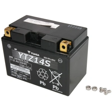 Akumulators YUASA YTZ14S YUASA 12V 11,8Ah 230A (15