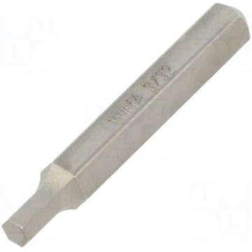 Screwdriver bit | hex key | HEX 3/32" | Socket siz