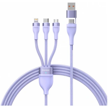 3in1 USB cable Baseus Flash Series 2, USB-C + micr