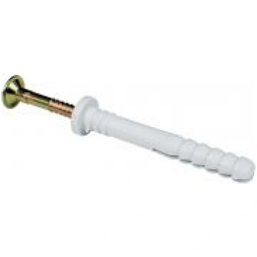 Hammering dowel with screw-nail for fixation into 