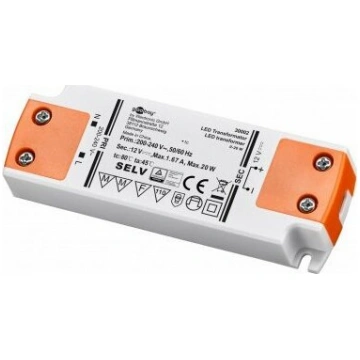 Goobay Zasilacz/Transformator do LED 12 V (DC)/20 