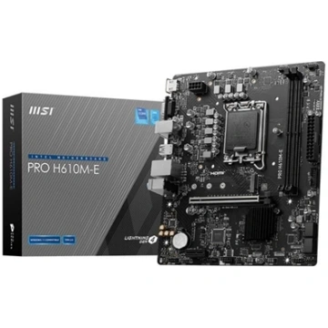 Mainboard|MSI|Intel H610|LGA1700|Micro-ATX|Memory