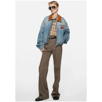 Denim bomber jacket Acne Studios