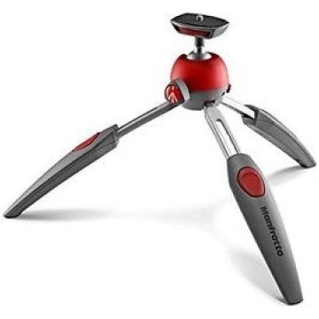 Manfrotto statīvs Pixi Evo MTPIXIEVO-RD, sarkans M