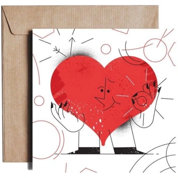 Pieskot Karnet kw Heart Monster JST07 433393 (5902