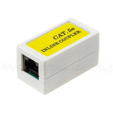 CAT5E inline savienotājs-adapteris | 2xRJ45 | UTP 