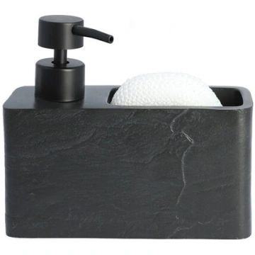 TEANA dozators melns 17x15 cm Bisk