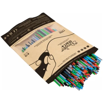 3Doodler Primary Pow Mixed Bag 250 Kompostējams pl